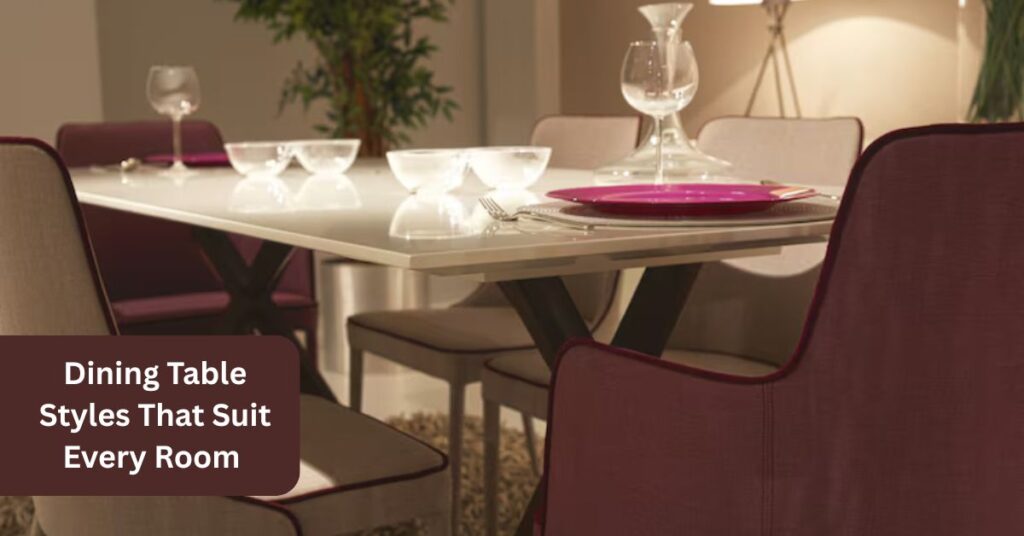 Dining Table Styles That Suit Every Room